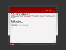 Tablet Screenshot of en.webhex.net